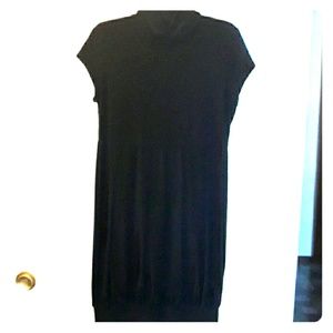 Black Cowl neck Bubble Dress